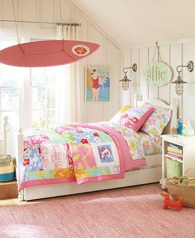 Girl Bedroom Ideas on Surfer Girl Theme Room   Girls  Bedroom Ideas