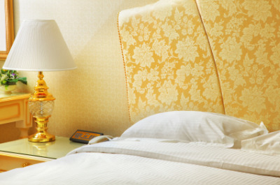 Tapestry headboard