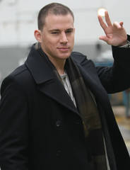 Channing Tatum arrives at ITV studios