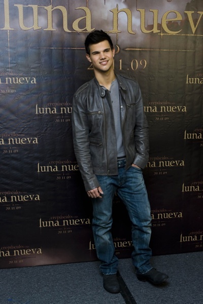 Taylor Lautner New Moon Mexico City photocall