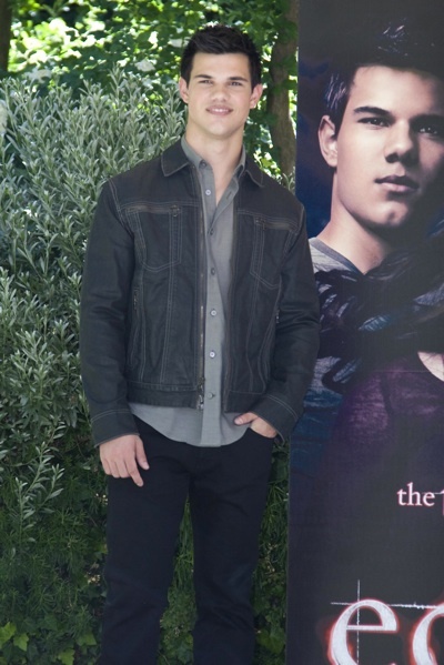 Taylor Lautner Rome screening of Twilight Eclipse