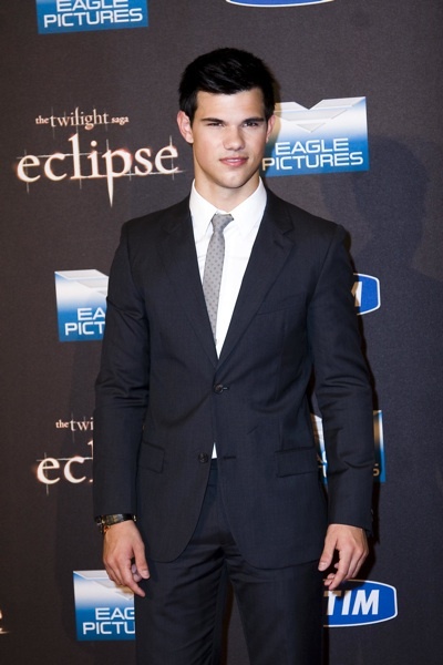 Taylor Lautner at Rome premiere of Eclipse