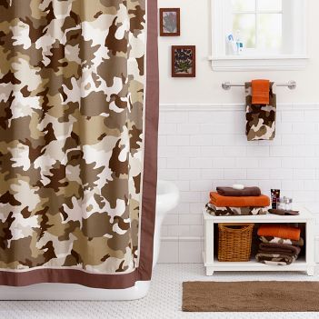 Bathroom Design Ideas on Teen Camo Bathroom   Bathroom Decorating Ideas