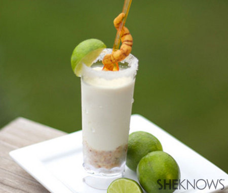 Tequila lime pie shooters