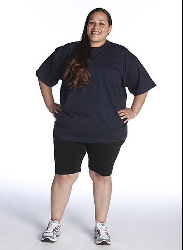 The Biggest Loser Season 8 Dina Before