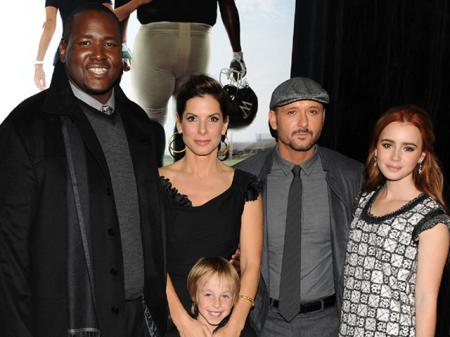 Best motion picture of the year nominee "The Blind Side"