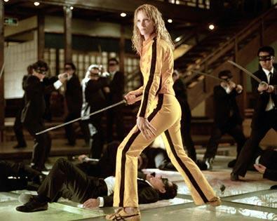 Uma Thurman as The Bride in Kill Bill
