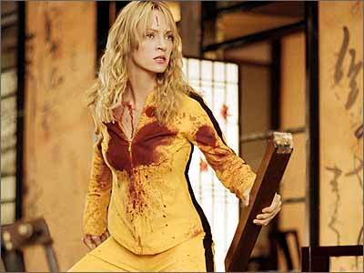 Uma Thurman as The Bride in Kill Bill