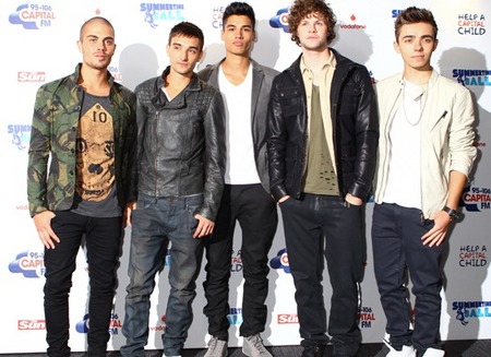 The Wanted looking fierce 