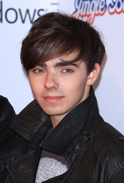 Band member Nathan Sykes looking cute 