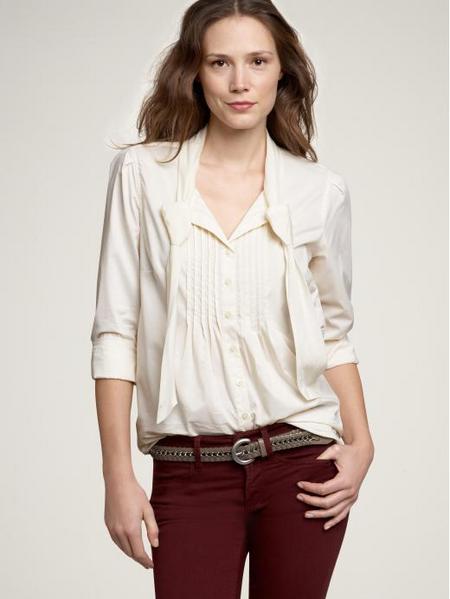 Tie-neck Blouse