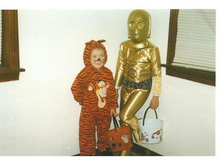 Tigger and C3PO