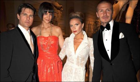 The Cruises and the Beckhams at the Met Gala