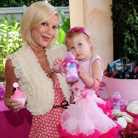 Tori Spelling, Stella, birthday party