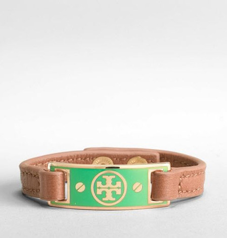 This Tory Burch Enamel i.d. bracelet is definitely arm candy!