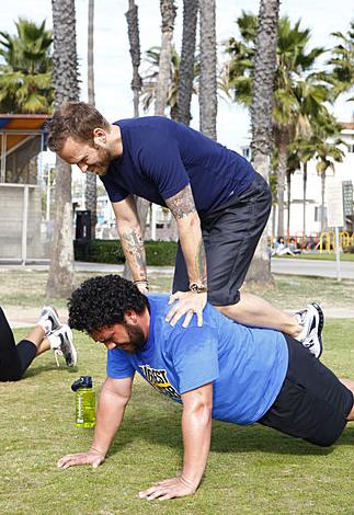 Toughest Biggest Loser Workouts Season 7 Sione and Bob