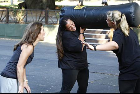 Toughest Biggest Loser Workouts Season 8 Dina and Amanda