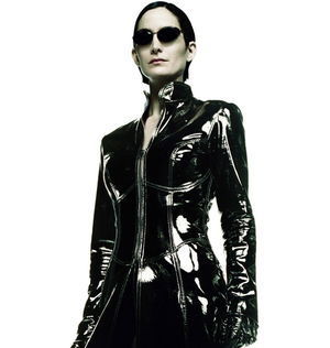 Carrie-Anne Moss as Trinity in The Matrix