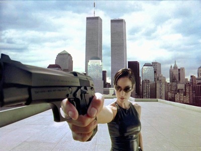 Carrie-Anne Moss as Trinity in The Matrix