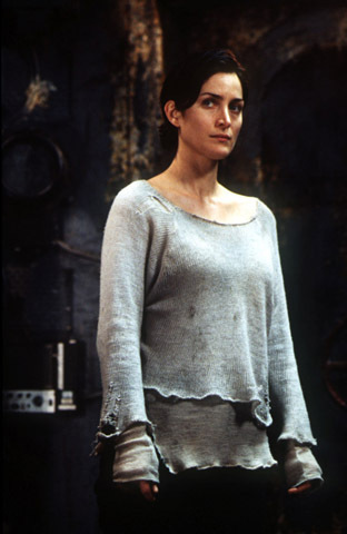 Carrie-Anne Moss as Trinity in The Matrix