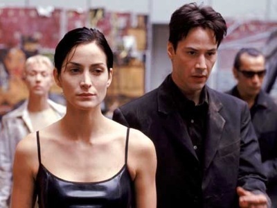 Carrie-Anne Moss as Trinity in The Matrix