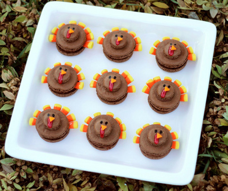 Turkey macarons 