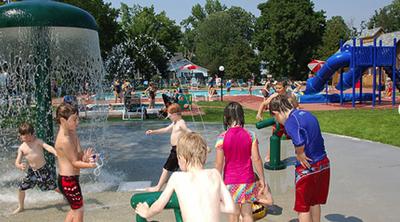 Tyler Place Family Resort - Highgate Springs, VT - Splash Pad