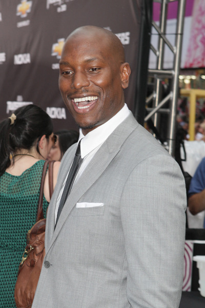 Tyrese Gibson and the NYC Transformers premiere. PHOTO CREDIT: WENN.com
