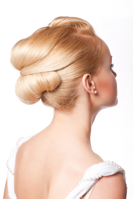 Glamorous updo