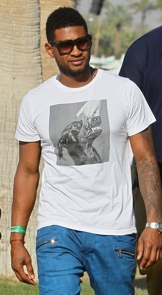 Usher at Coachella