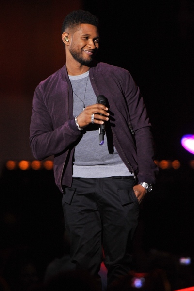 Usher surprises Oprah