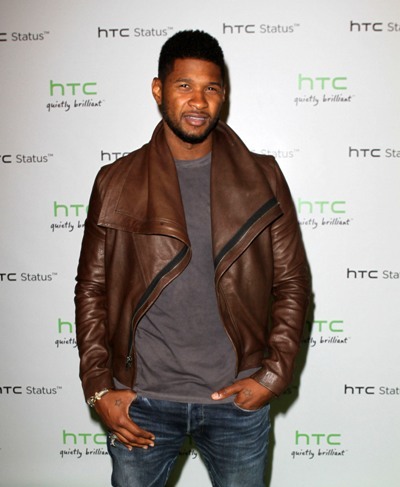 Usher attends Paramount luncheon