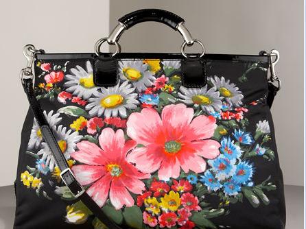 Valentino Bouquet d'Ete Printed Tote