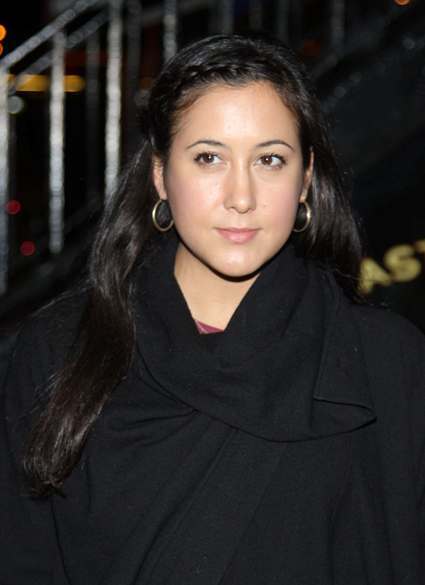 Vanessa Carlton's long, brunette hairstyle
