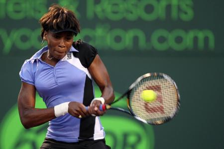 Venus Williams at the 2008 Sony Ericsson Open