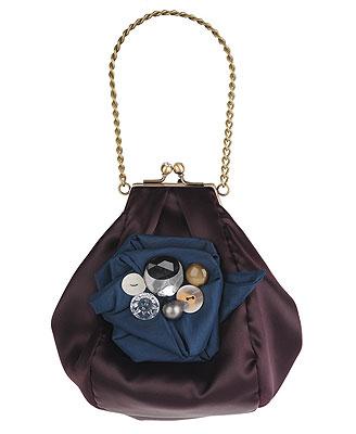 Vintage Rosette Purse