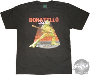 Teenage Mutant Ninja Turtle Donatello vintage print t-shirt
