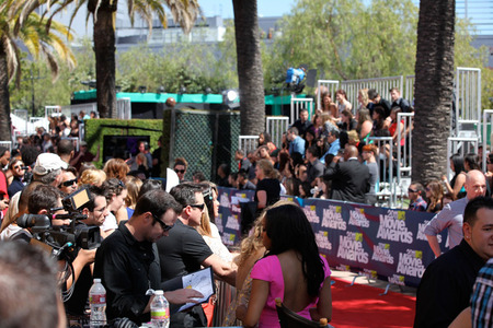 Waiting for the celebs