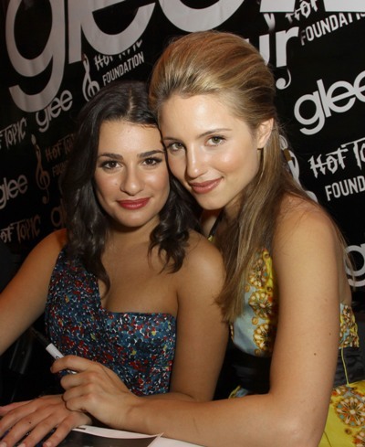 Lea Michele and Dianna Agron tour it