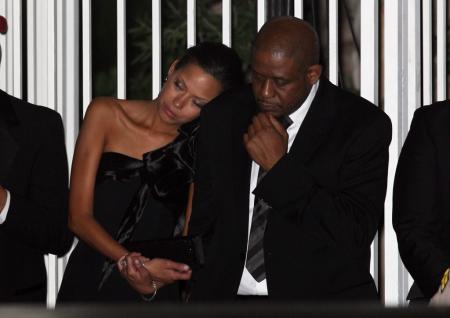 Keisha and Forest Whitaker at the 2009 Oscars