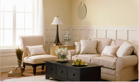 Whites are Anything but Boring - Living Room