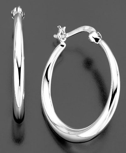 Graduated Hoop Earrings