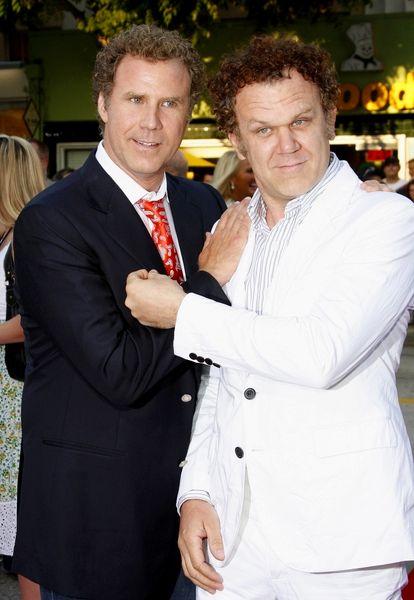 Will Ferrell and John C. Reilly at the Step Brothers premiere in L.A.