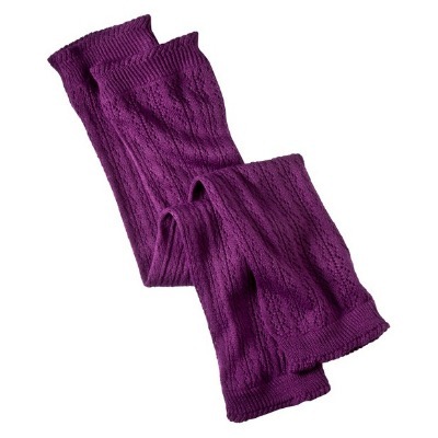 Pointelle legwarmers