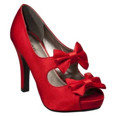 Xhilaration Shannon Open-Toe Pump