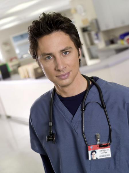 Zach Braff Scrubs still