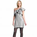 Banana Republic Asymmetrical Ruffle Dress