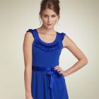 Calvin Klein Ruffle Jersey Dress