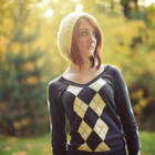 Classic argyle sweater