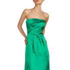 Dolce &amp; Gabbana Strapless Satin Dress